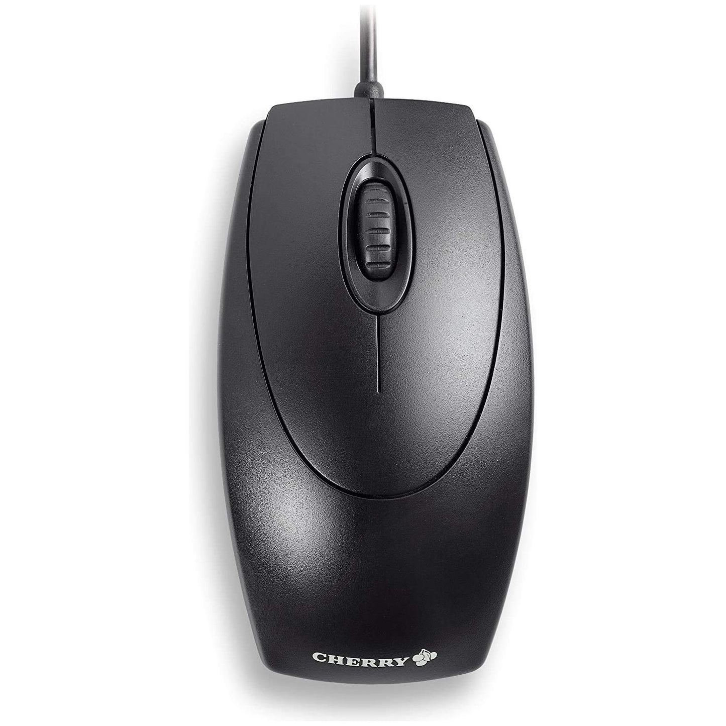 CHERRY WheelMouse optische, bedrade muis, geschikt voor rechtshandige en linkshandige gebruikers, optische sensor voor exacte beweging van de muisaanwijzer, zwart - NLMAX