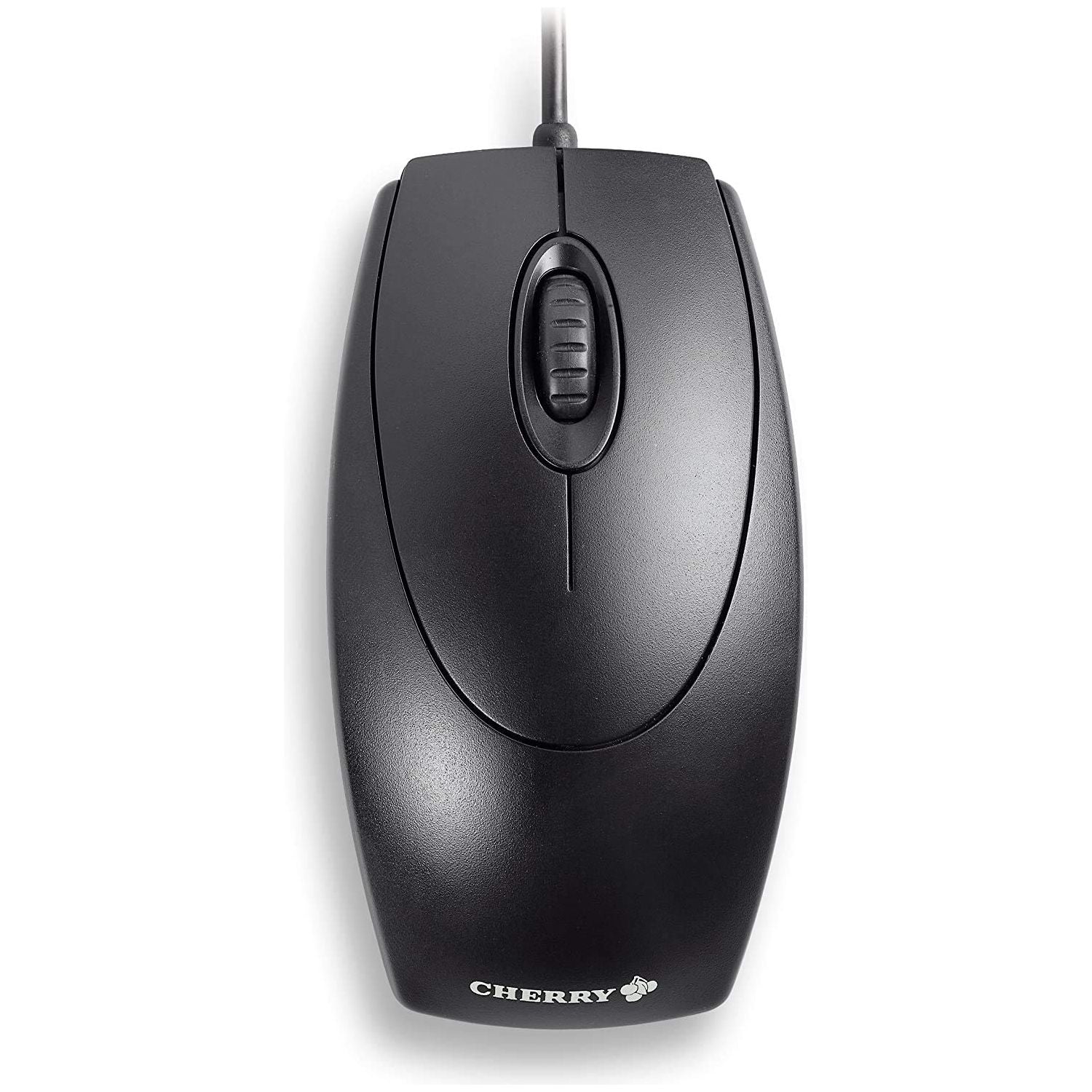 CHERRY WheelMouse optische, bedrade muis, geschikt voor rechtshandige en linkshandige gebruikers, optische sensor voor exacte beweging van de muisaanwijzer, zwart - NLMAX