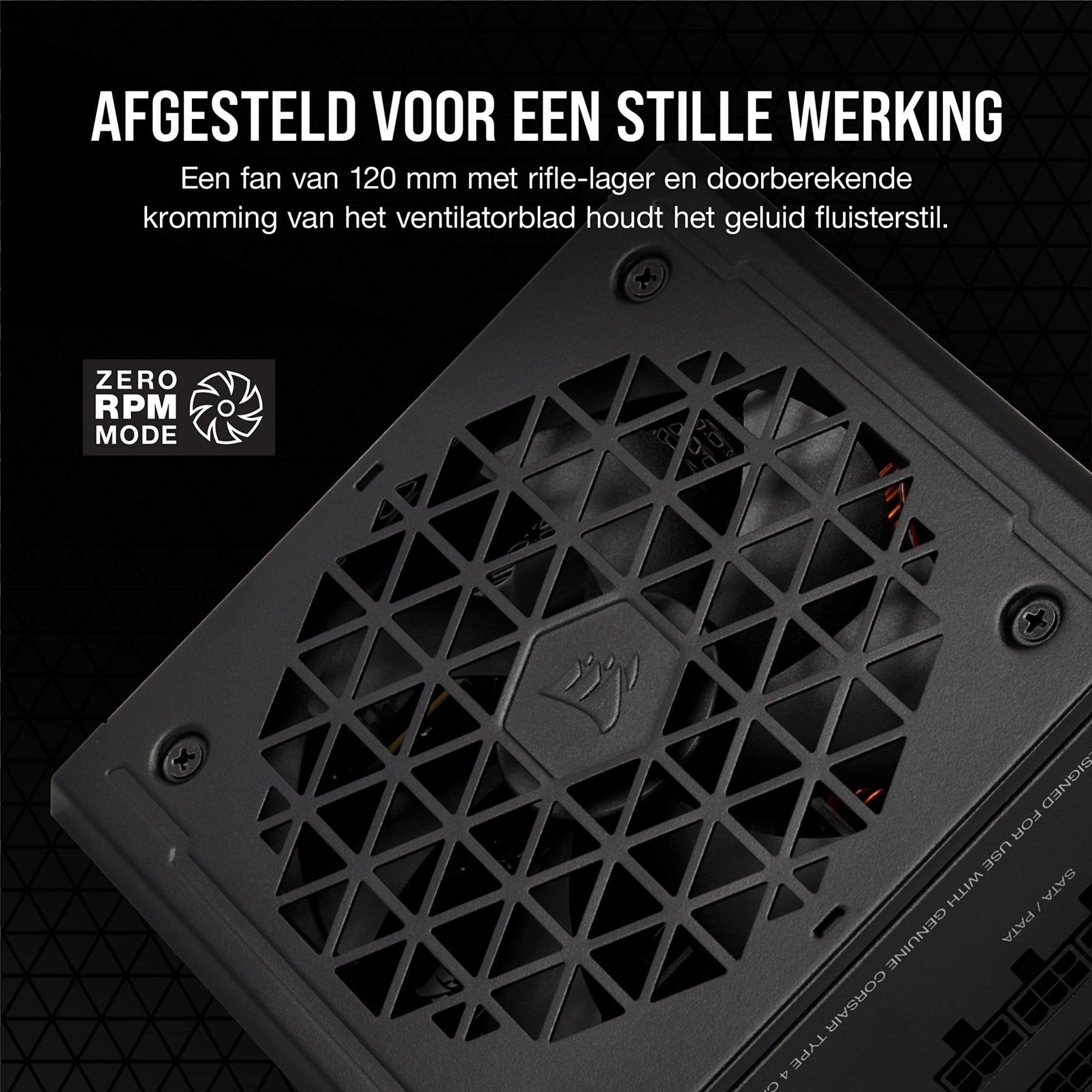 Corsair RM750e (2023) Volledig Modulaire ATX-Voeding Met Weinig Ruis - ATX 3.0 & PCIe 5.0 - Condensatoren Van 105°C - 80 PLUS Gold Efficiëntie - Moderne Stand-by Ondersteuning - Zwart - NLMAX