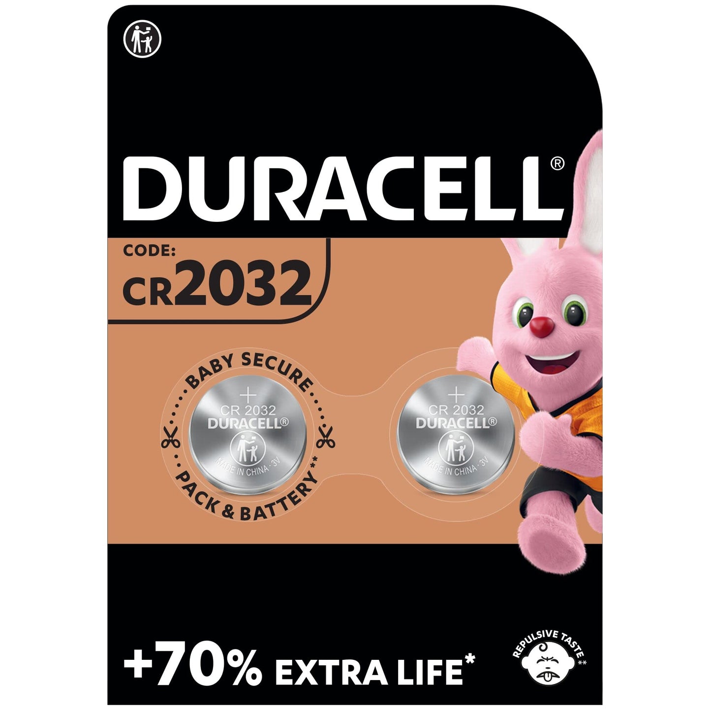 Duracell Specialty Type 2032 Lithium Button Cell Battery 2032 Single metallic 1 - NLMAX