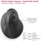 Hama verticale ergonomische muis, draadloos muis voor rechtshandigen, 6 knoppen - NLMAX