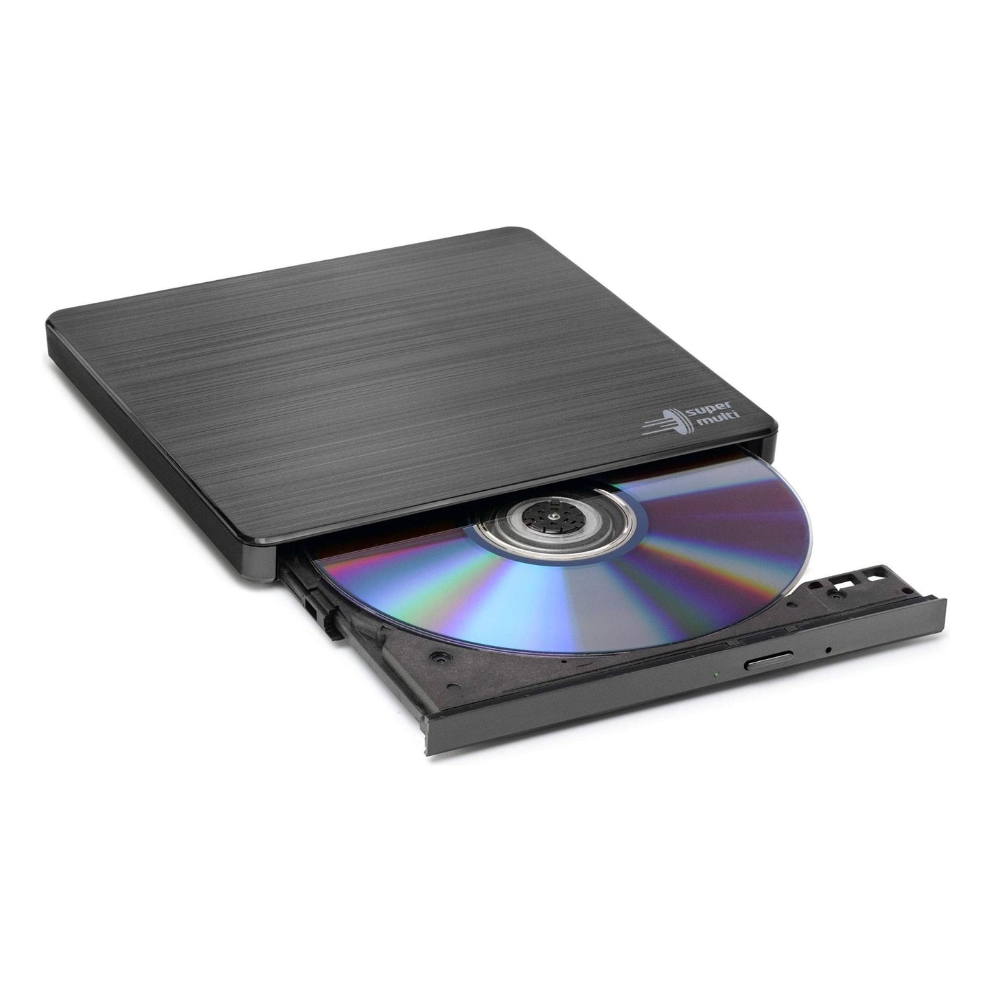 Hitachi-LG Slim Portable DVD-Writer optisch schijfstation DVD±RW Zwart - NLMAX