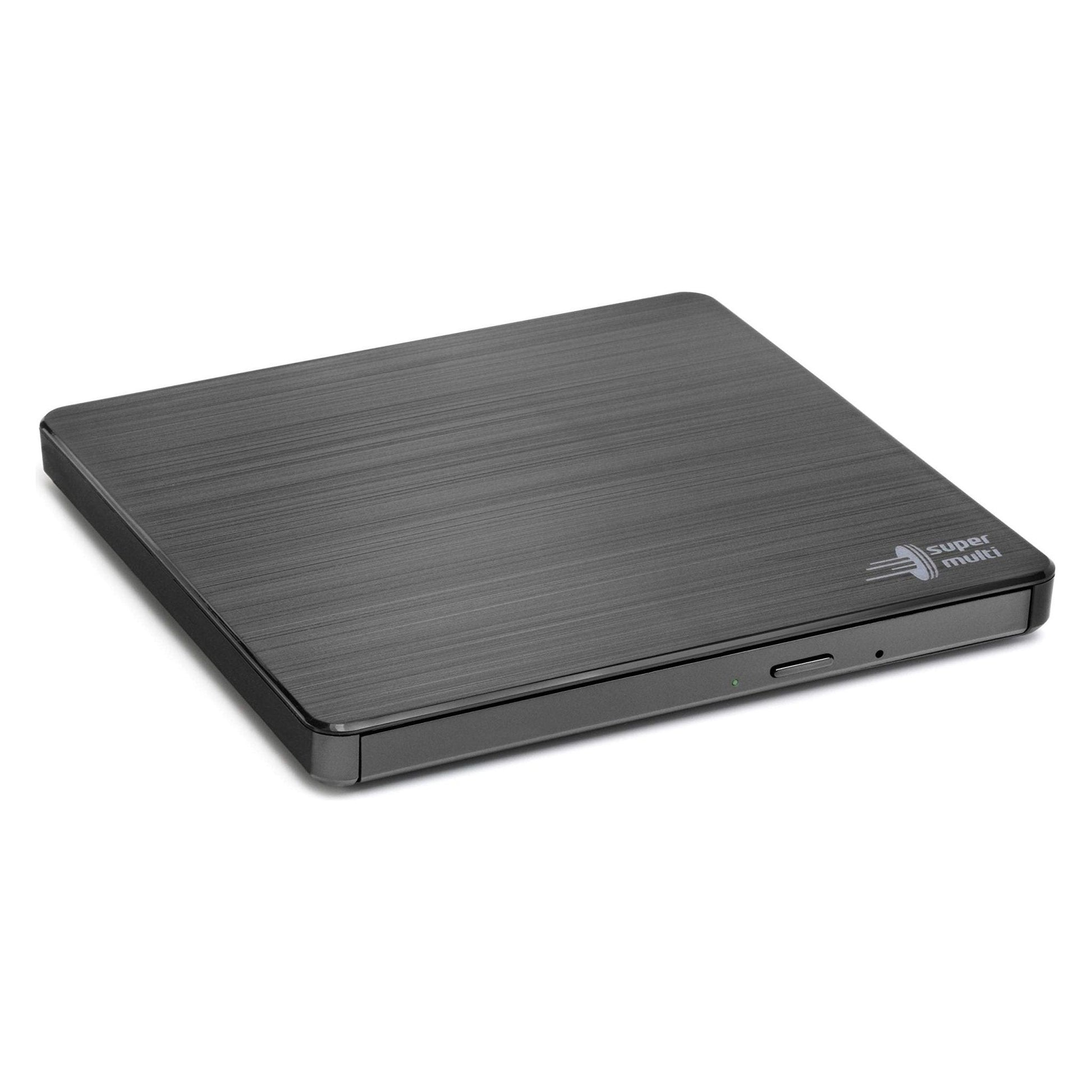 Hitachi-LG Slim Portable DVD-Writer optisch schijfstation DVD±RW Zwart - NLMAX