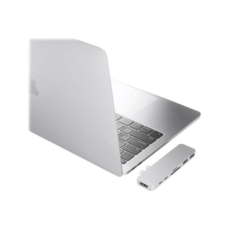 HyperDrive Duo 7-in-2 Hub - dockingstation - USB-C x 2 - HDMI - NLMAX