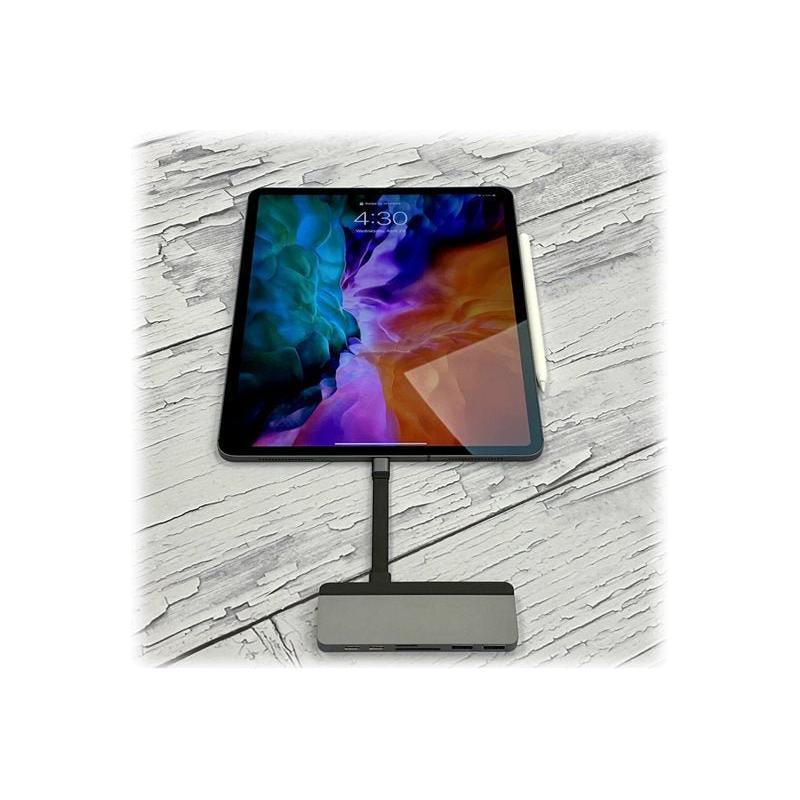 HyperDrive Duo 7-in-2 Hub - dockingstation - USB-C x 2 - HDMI - NLMAX