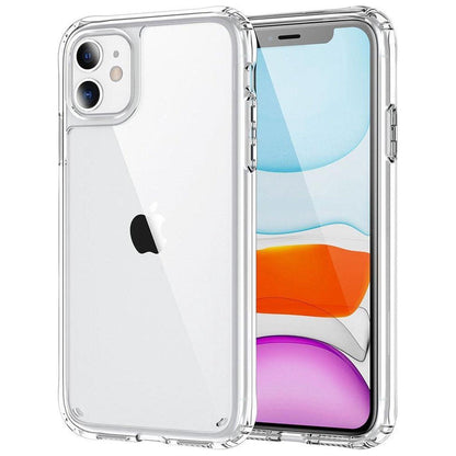 iPhone 12 Mini Hoesje Transparant Cover Shockproof Backcover TPU - NLMAX
