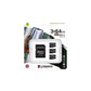 KINGSTON 64GB MICROSDXC CANVAS SELECT 3 STUKS 100R A1 C10 CARD+SD ADAPTER - NLMAX
