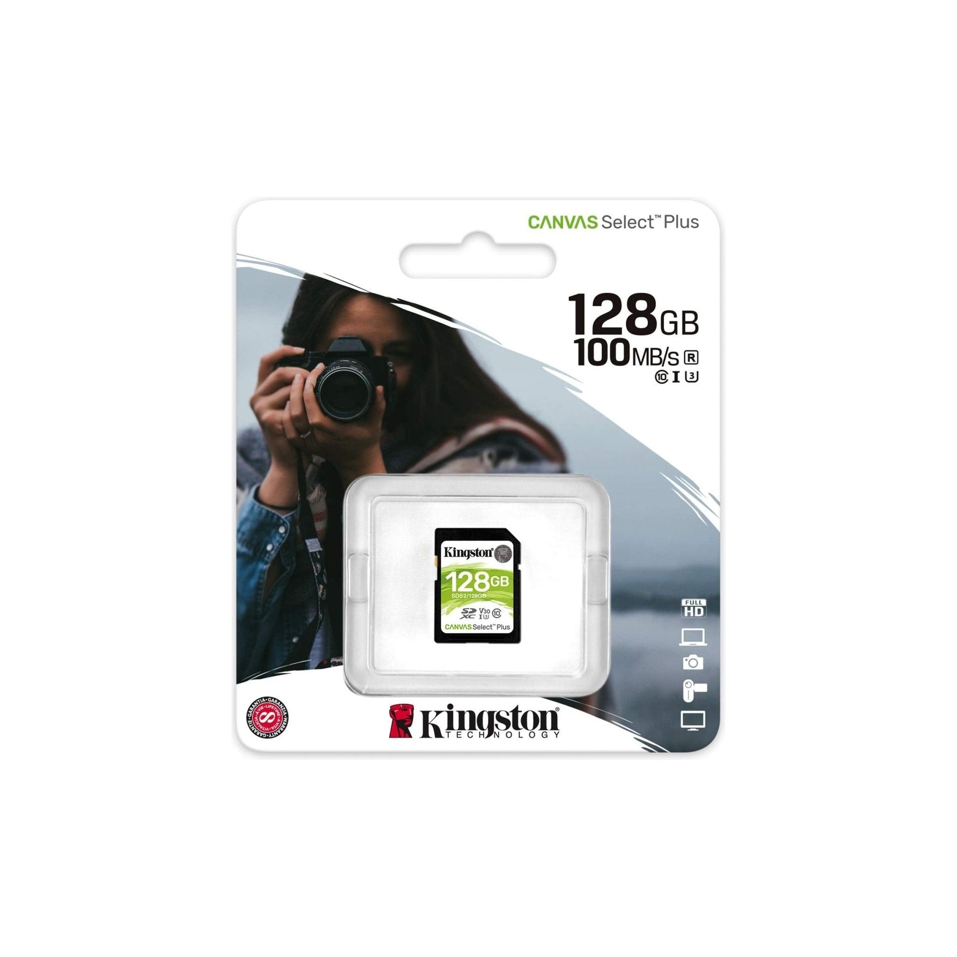 Kingston Canvas Select Plus SDXC Speicher 128GB - NLMAX