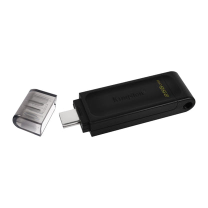 Kingston DataTraveler 70 - DT70/256GB USB-C Flash Drive Zwart - NLMAX