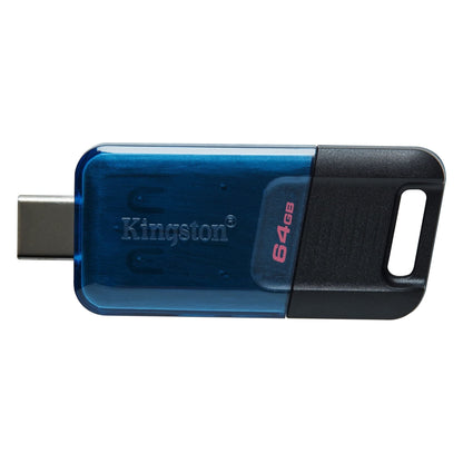 Kingston DataTraveler 80 M USB-C 3.2 Gen 1-200 MB/s 64 GB - DT80M/64GB - NLMAX