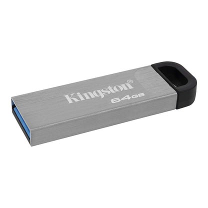 Kingston DataTraveler Kyson USB 3.2 Flash Drive 64GB - Gen 1 with stylish metal housing without cap - NLMAX