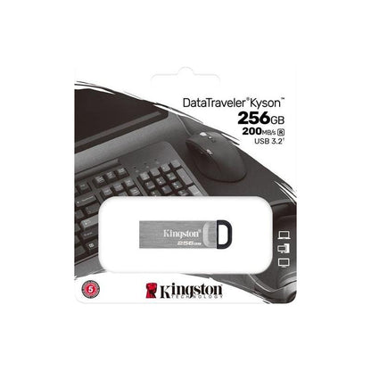 Kingston DataTraveler Kyson USB Flash Drive- USB 3.2 - 256 GB - DTKN/256GB Kingston DataTraveler Kyson USB - NLMAX
