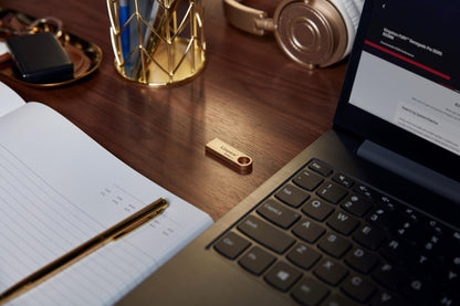 Kingston DataTraveler SE9 Gen 3-128GB - 220MB/s lettura - Metal - USB 3.2 Gen 1 -Gouden - NLMAX