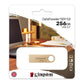 Kingston DataTraveler SE9 Gen 3-256GB - 220MB/s lettura - Metal - USB 3.0 Gen 1 -Golden - NLMAX