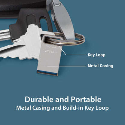 Kingston- Digital Media Product DTMC3G2/64GB 64GB DT MICRO USB 3.2 200MB/S METAL GEN 1 - NLMAX