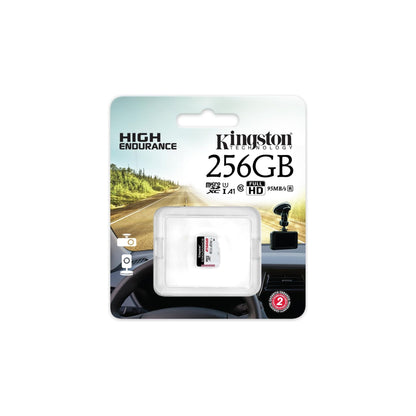 Kingston High Endurance microSDXC 95R/45W C10 A1 UHS-I SDCE/256GB - NLMAX