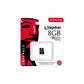 Kingston Industriële microSD - 8 GB microSDHC Industrial C10 A1 pSLC kaart in één pakket zonder adapter - SDCIT2/8GBSP - NLMAX