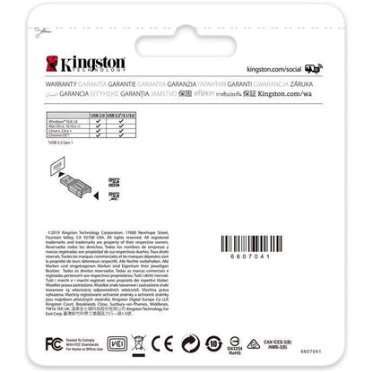 Kingston MobileLite Plus (MLPM) microSD-kaartlezer USB 3.1 microSDHC/SDXC UHS-II,Zwart - NLMAX