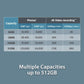 Kingston SDG3/128GB SD-kaart (128 GB SDXC Canvas Go Plus 170R C10 UHS-I U3 V30) - NLMAX