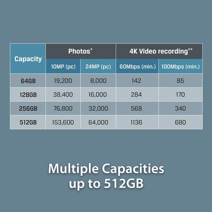 Kingston SDG3/128GB SD-kaart (128 GB SDXC Canvas Go Plus 170R C10 UHS-I U3 V30) - NLMAX