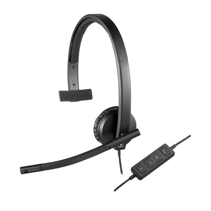 Logitech 981-000571 H570E Mono Headset, Comfortabel, Betaalbaar En Bijzonder Duurzaam - NLMAX