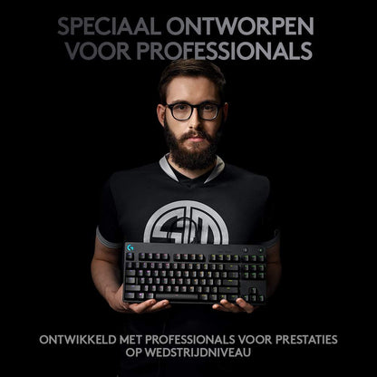 Logitech G Toetsenbord Pro Mechanisch Gaming Toetsenbord, TKL, LIGHTSYNC RGB Verlichte toetsen, QWERTY - NLMAX