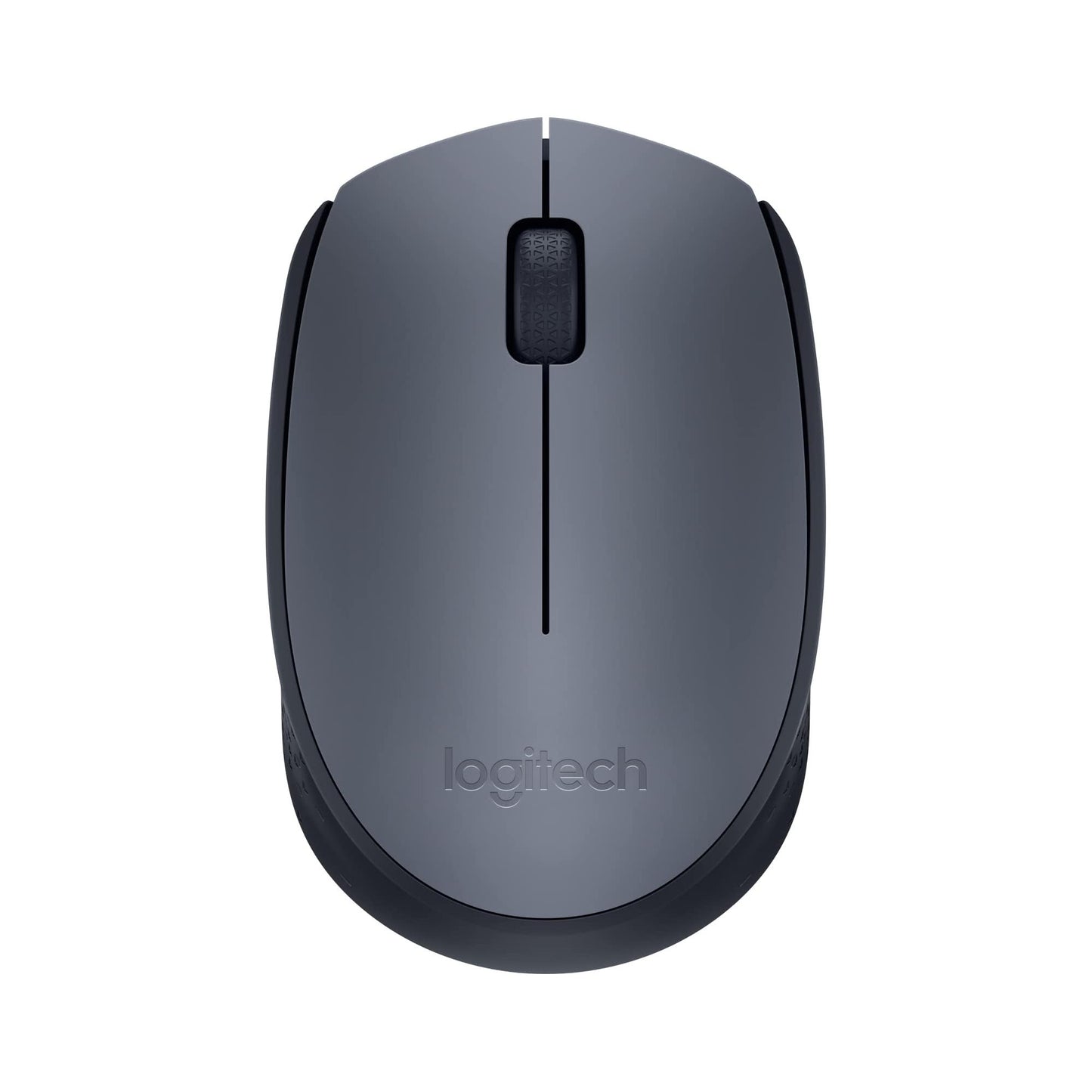 Logitech M170 draadloze muis, 2,4 GHz met USB-nano-ontvanger, optische tracking, batterijduur van 12 maanden, tweehandig, pc/Mac/laptop, zwart/grijs - NLMAX