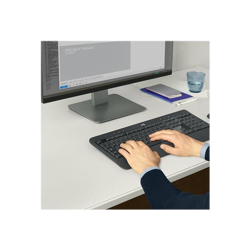 Logitech MK540 Advanced - toetsenbord en muis set - QWERTY - VS internationaal - NLMAX