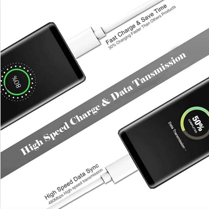 Micro-USB naar USB Kabel - Fast Datakabel- Extra sterk 2M - NLMAX