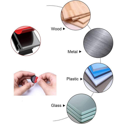 MiuCo 100 stuks kabelorganizers, Cable Management Kit met Kabelbinders Klittenband en Kabelclips Kabelhouders Zelfklevend, Kabelmanagement Set voor bureaus met cable holder en klittenband zelfklevend - NLMAX