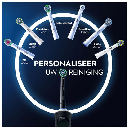 Oral-B Vitality Pro Black Elektrische Tandenborstel, 1 Opzetborstel - NLMAX