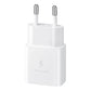 Samsung 15 Watt USB Type-C snellaadadapter, oplader met datakabel, wit - NLMAX