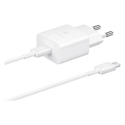 Samsung 15 Watt USB Type-C snellaadadapter, oplader met datakabel, wit - NLMAX