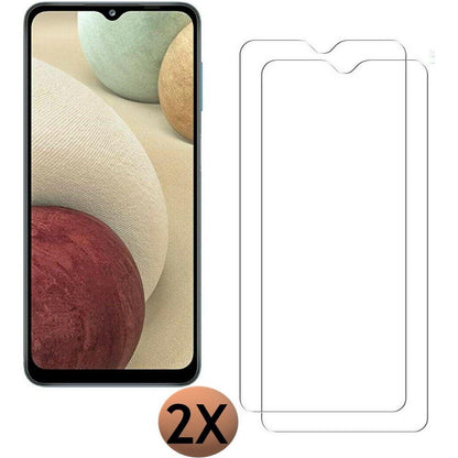 Samsung A80 Screenprotector glas - extra strek en helder Beschermglas- 2 stuks - NLMAX