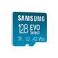 Samsung EVO Select microSD-geheugenkaart, 128GB micro SD XC UHS-I U3 130MB/s Full HD & 4K UHD SD Kaart Geheugenkaart met Adapter, MB-ME128KA/EU - NLMAX