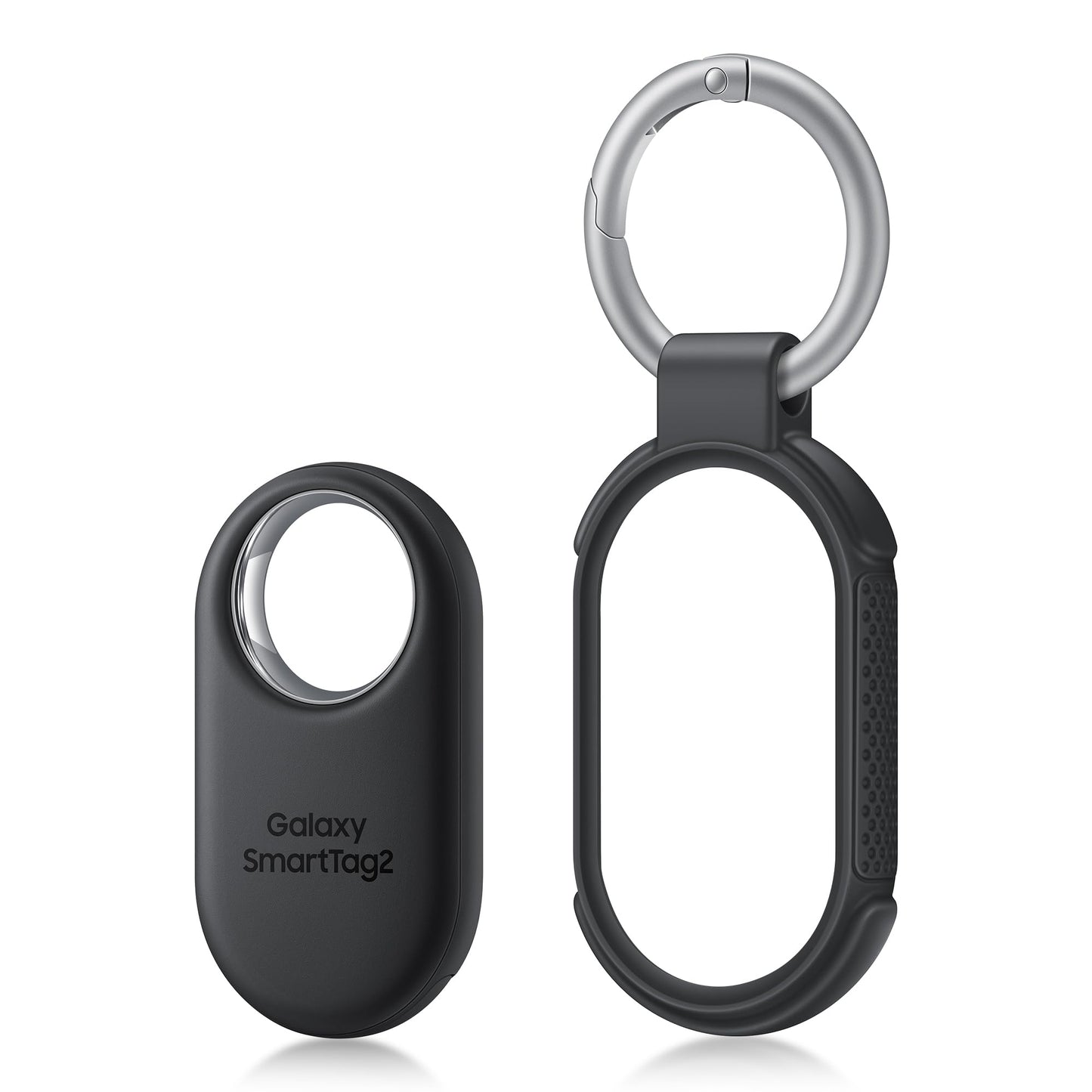 Samsung Galaxy SmartTag2 Bluetooth Smart Baken, Zwarte Versterkte beschermhoes inbegrepen [Amazon Exclusive], compatibel met Samsung Galaxy smartphones, verloren modus, zwart - NLMAX