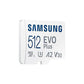 SAMSUNG - MEMORIES MB-MC512KAEU EVO PLUS (2021) 512 GB,veelkleurig - NLMAX