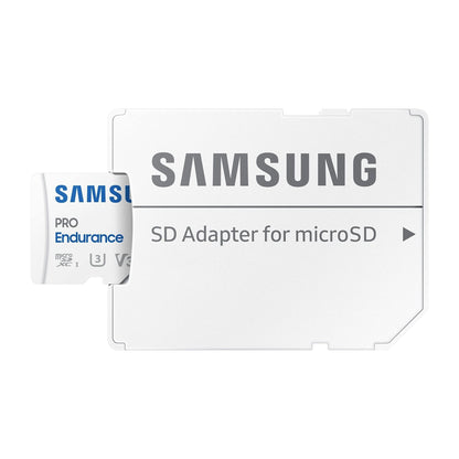 Samsung PRO Endurance microSD-geheugenkaart, 128GB microSDXC UHS-I U3 100MB/s Video Monitoring Memory Card met Adapter, MB-MJ128KA - NLMAX