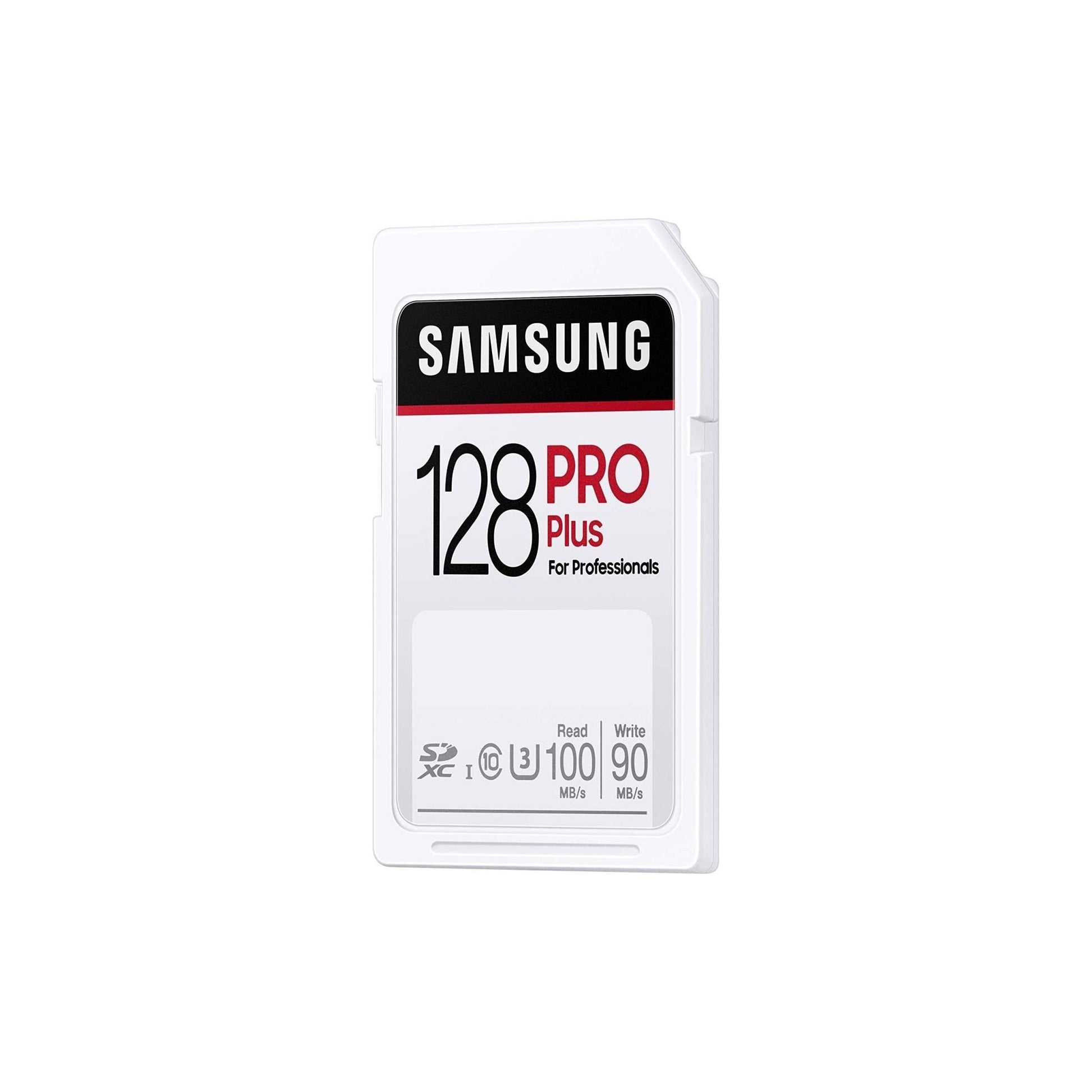 Samsung PRO Plus 128GB SDXC UHS-I U3 100MB/s Full HD & 4K UHD Memory Card (MB-SD128H/EU) - NLMAX