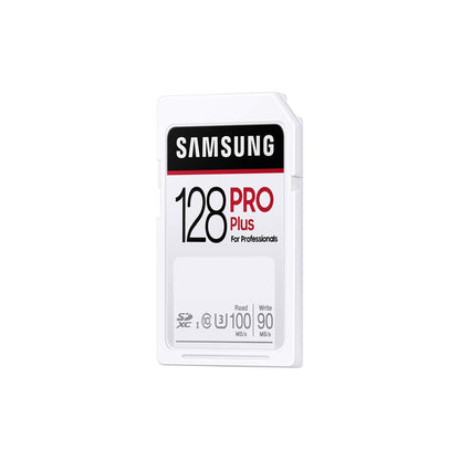 Samsung PRO Plus 128GB SDXC UHS-I U3 100MB/s Full HD & 4K UHD Memory Card (MB-SD128H/EU) - NLMAX