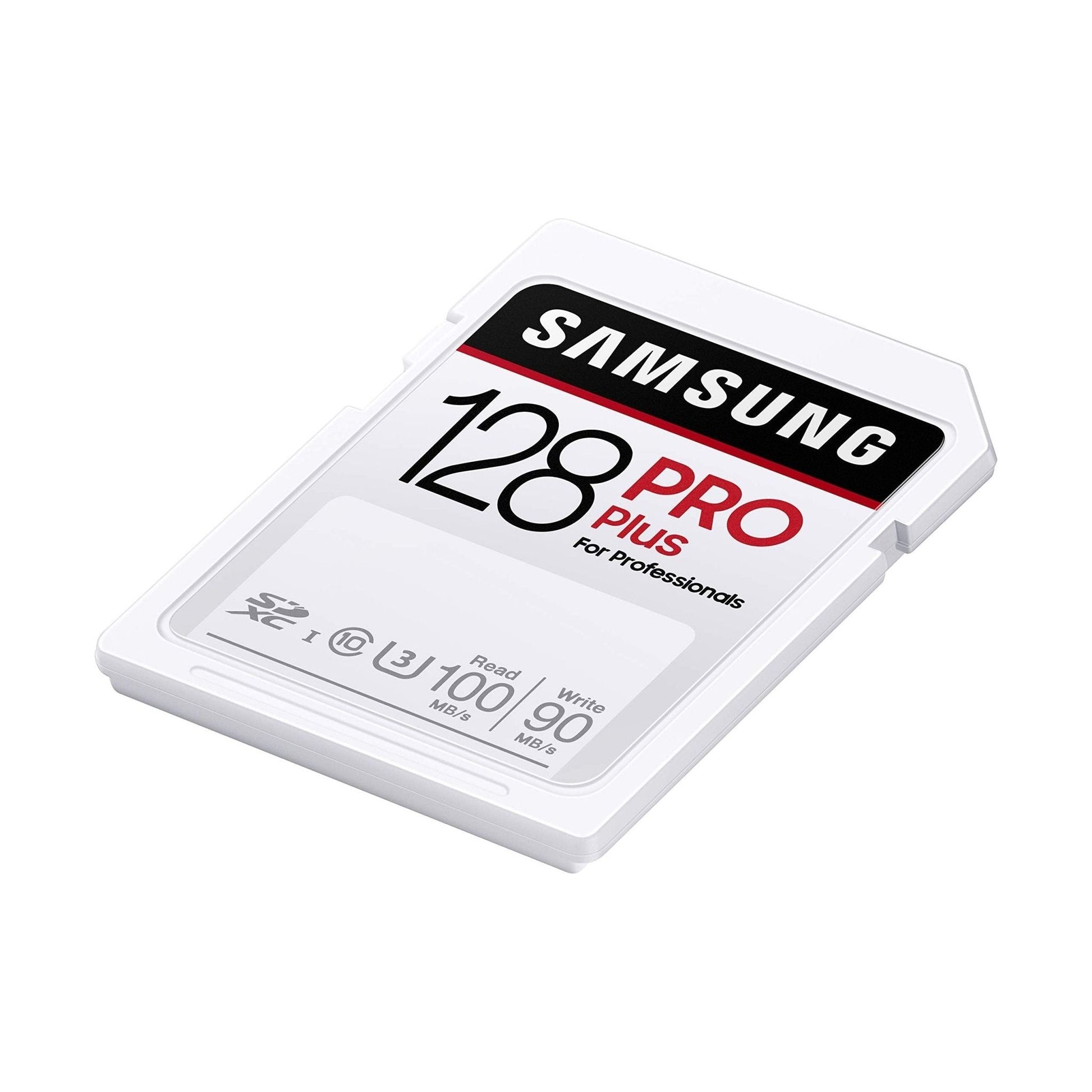Samsung PRO Plus 128GB SDXC UHS-I U3 100MB/s Full HD & 4K UHD Memory Card (MB-SD128H/EU) - NLMAX