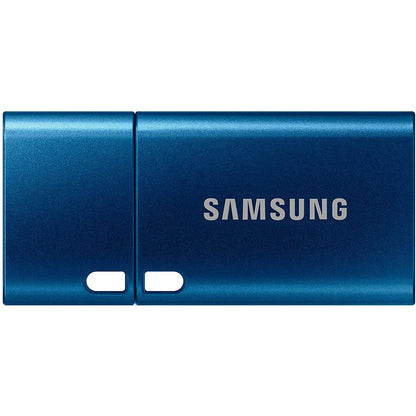 Samsung USB-stick, USB-C, 64GB, 300MB/s lezen, 30MB/s schrijven, USB 3.1 flashdrive voor notebooks, tablets en smartphones, blauw, MUF-64DA/APC - NLMAX