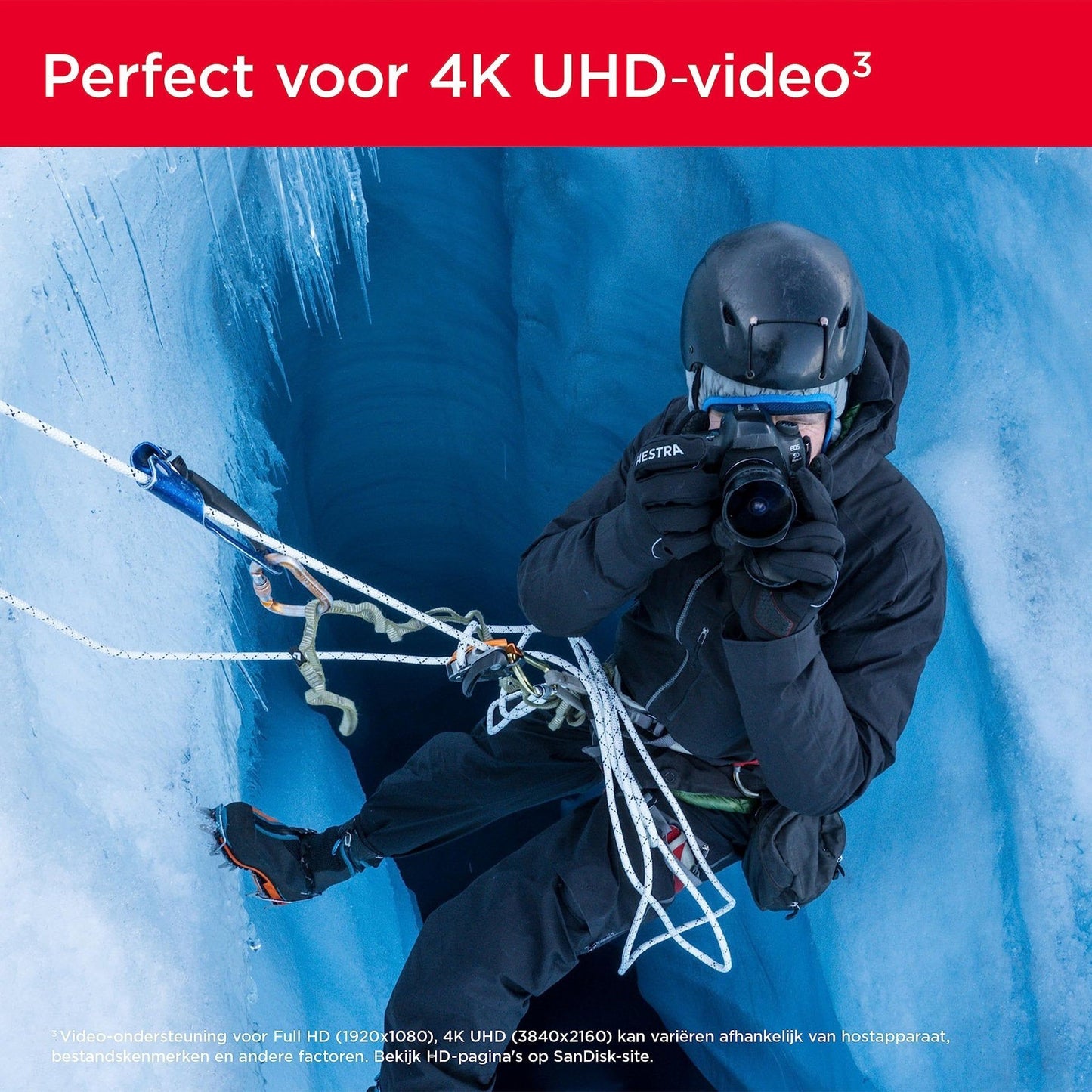 SanDisk Extreme PRO SDXC UHS‐I‐Kaart 128 GB (4K UHD, Leessnelheden Tot 200 MB/s, Class 10, UHS-I, U3, V30, 2 Jaar RescruePRO Deluxe Software, Levenslange Beperkte Garantie) Zwart - NLMAX