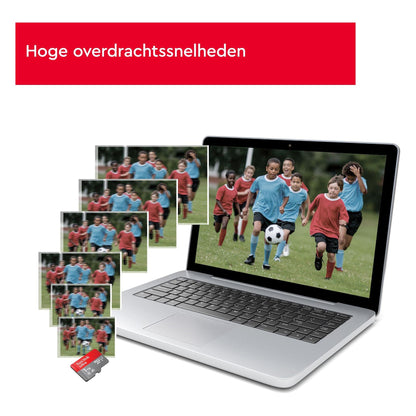 SanDisk Ultra Android MicroSDXC UHS-I-Kaart 64 GB + SD-Adapter (Voor Smartphones En Tablets, A1, Class 10, U1, Full HD Video's, Tot 140 MB/s Leessnelheid) - NLMAX