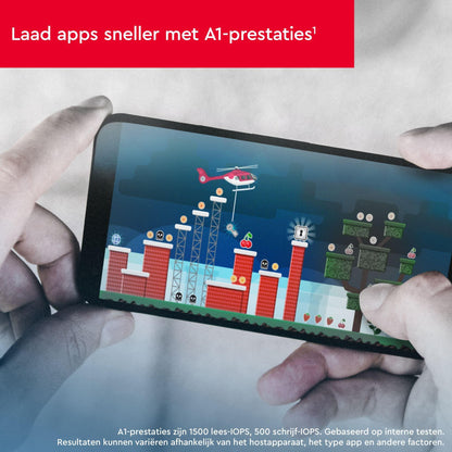 SanDisk Ultra Android MicroSDXC UHS-I-Kaart 64 GB + SD-Adapter (Voor Smartphones En Tablets, A1, Class 10, U1, Full HD Video's, Tot 140 MB/s Leessnelheid) - NLMAX