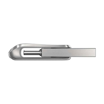 SanDisk Ultra Dual Drive Luxe USB Type-C-Flashdrive 128 GB (USB 3.1 Gen 1, Leessnelheden Tot 150 MB/s, Wachtwoordbeveiliging, Automatische Back-Up) - NLMAX