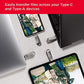 SanDisk Ultra Dual Drive Luxe USB Type-C-Flashdrive 32 GB (USB 3.1 Gen 1, Leessnelheden Tot 150 MB/s, Wachtwoordbeveiliging, Automatische Back-Up) - NLMAX