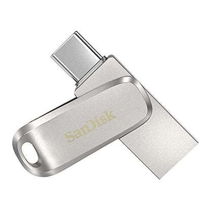 SanDisk Ultra Dual Drive Luxe USB Type-C-Flashdrive 32 GB (USB 3.1 Gen 1, Leessnelheden Tot 150 MB/s, Wachtwoordbeveiliging, Automatische Back-Up) - NLMAX