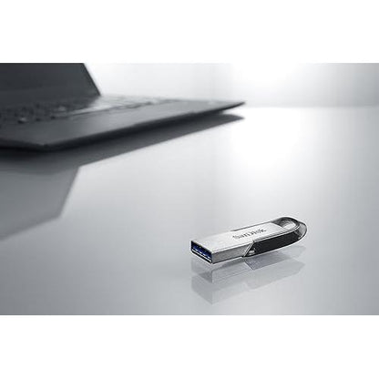 SanDisk Ultra Flair USB 3.0 Flash Drive 16GB (Rugged And Stylish Metal Enclosure, Password Protection, 150MB/s Read) Black - NLMAX