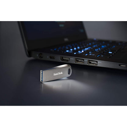 SanDisk Ultra Luxe USB 3.1-Flashdrive (USB 3.1 Gen 1, Leessnelheden Tot 150 MB/s, Wachtwoordbeveiliging, RescuePRO Deluxe-Software) - NLMAX